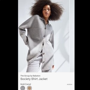 Aritzia Society Shirt  Jacket